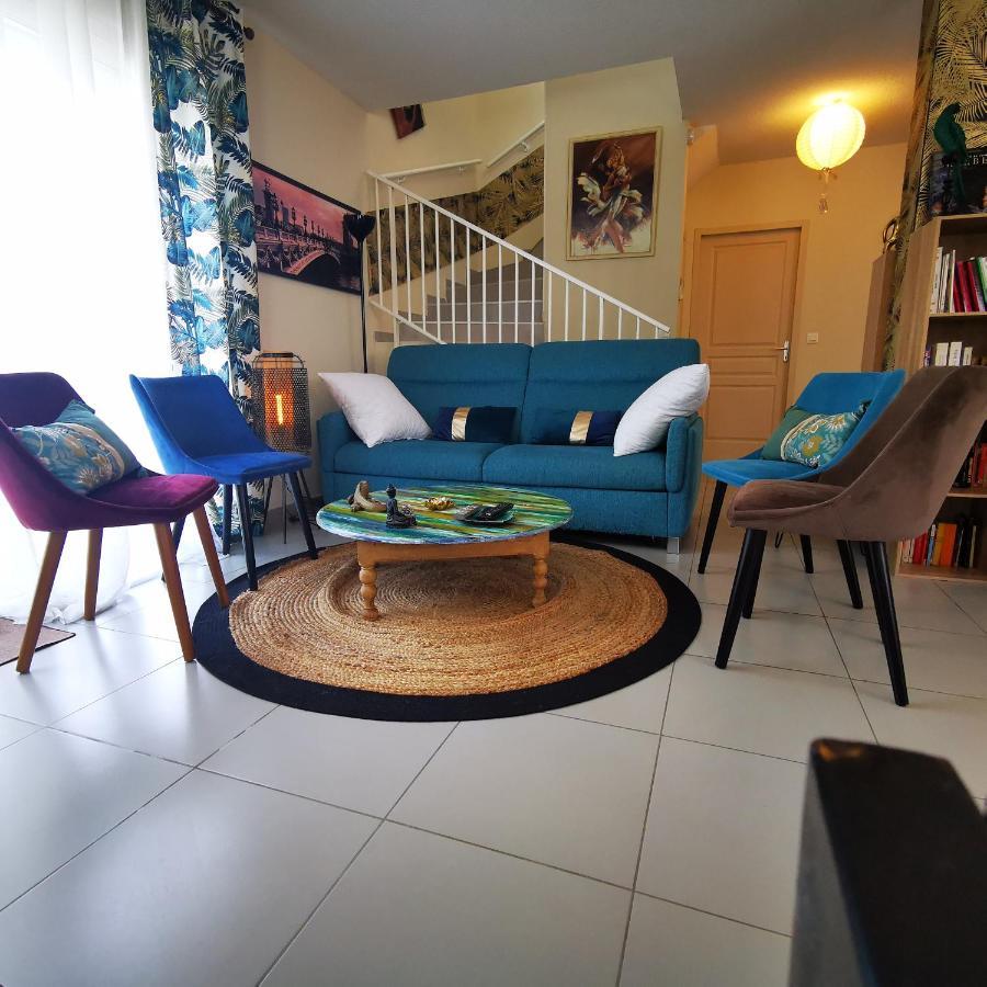 Cool Mediterranean Life 8 People Jacuzzi Barbecue Gametrampoline 2 Parking Béziers Exterior foto